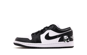 Jordan Air 1 Low Top Кроссовки для баскетбола Unisex Black White
