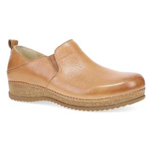 Женские повседневные кроссовки Dansko Meara 9610641200 Clog из светло-коричневой кожи RHS6383 Dansko, коричневый