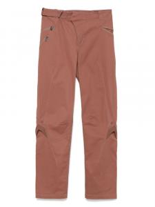 Брюки Moto из коллаборации с Fox Lab Kiko Kostadinov, коричневый