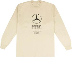Лонгслив Kanye West Donda Long-Sleeve 'Tan', загар