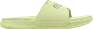 Сандалии Under Armour Ansa Elevate Slide Pale Olive, зеленый
