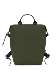 Кожаный рюкзак Longchamp, зеленый