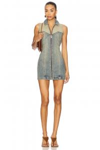 Джинсовое платье Roxie Abrand, tint dark blue