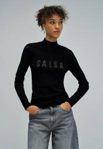 Джемпер Salsa Jeans SANTIAGO PULLOVER REGULAR, Schwarz/Black