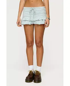 Женская мини-юбка в полоску с рюшами Avia Edikted, синий