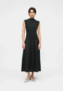 Платье теа, платье макси Samsøe Samsøe, Black