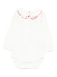 Вышитый боди Tartine Et Chocolat, белый