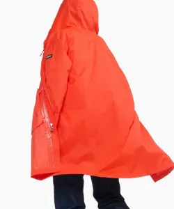 Дышащая, водонепроницаемая, ветрозащитная, компактная куртка с капюшоном.