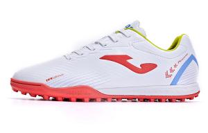 Футбольные бутсы мужские среднего размера белые/красные Joma