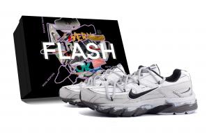 Nike Кроссовки Initiator с низким верхом, устойчивые к истиранию, повседневные, унисекс, серо-белые