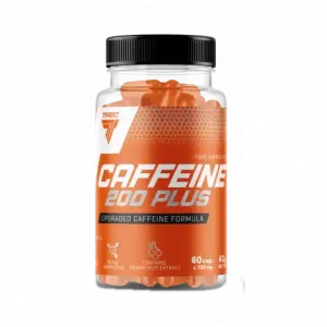Trec Caffeine 200 Plus биологически активная добавка со стимулирующим эффектом, 60 кап./1 упак.