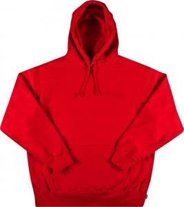 Толстовка Supreme x Smurfs Hooded Sweatshirt 'Red', красный