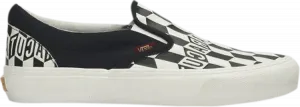 Кеды Vans Baracuta x Classic Slip-On 5 Black Checkerboard, черный