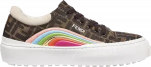Кроссовки Fendi Wmns Force Rainbow Patch, коричневый