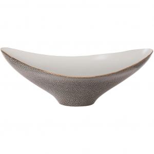 Чаша GARDIA 1 шт. из фарфора, декоративная чаша, миска из фарфора, высота около 17 см Fink, серый/белый