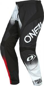 Брюки Oneal Element Racewear V.22 для мотокросса, черный/белый/красный
