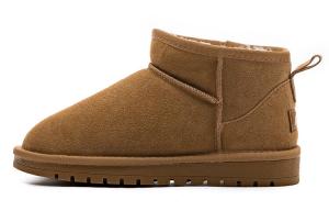 Зимние сапоги унисекс каштановые Warrior