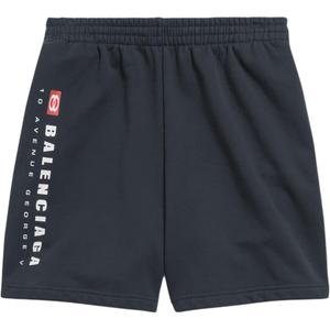 Balenciaga Спортивные шорты мужские черные