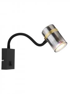 Globo lighting Настенный светильник "TRABBY" черного цвета