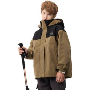 Пуховик детский Lee, зеленый