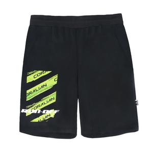 Повседневные шорты унисекс черные CORALIAN