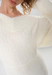 Платье-джемпер Even&Odd, молочный