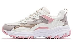 QIAODAN Нескользящие теплые низкие кроссовки, увеличивающие рост, женские, пыльно-розовые