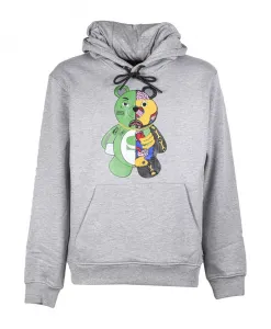 Худи «Анатомический медведь» Sprayground, серый