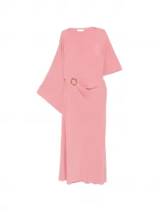 Макси-платье Joya с кольцевым декоративным элементом JOSEPH, розовый