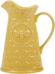 Certified International французский кувшин с тиснением в виде пчелиных сот, 2,6 л, 20 x 16 x 25 см
