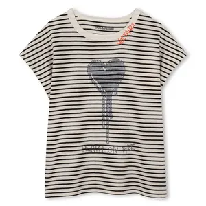 Футболка с короткими рукавами Zadig & Voltaire X60538, белый