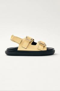 Кожаные сандалии Harper Alohas, желтый