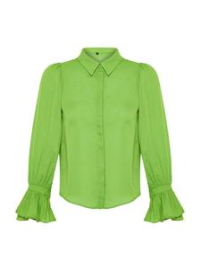 Блуза Trendyol, лаймовый