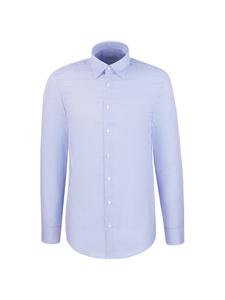 SEIDENSTICKER Строгая рубашка 'Schwarze Rose' синего цвета