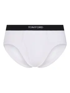 Трусы-брифы с логотипом TOM FORD, белый