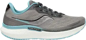 Кроссовки Saucony Wmns Triumph 19 Wide Alloy Powder, серый