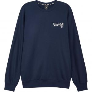 Skechers Свитшот унисекс темно-синий