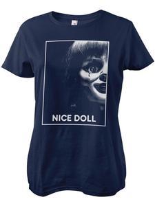 Рубашка синего цвета Annabelle