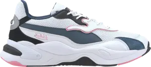 Кроссовки Puma Von Dutch x RS-2K Dark Denim Pink, белый