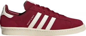 Кроссовки Adidas Sporty & Rich x Campus 80s 'Collegiate Burgundy', красный