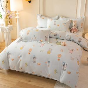 FUANNA Комплект постельного белья 1,2 м (160x210 см), 3 предмета, цвет Biscuit Bear