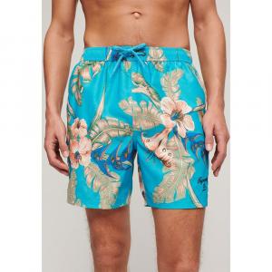 Шорты для плавания Superdry Hawaiian Print 17´´ Swimming Shorts, синий