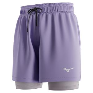 Пляжные шорты мужские Mizuno, фиолетовый