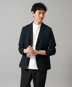 Пиджак из сирсакера, не требующый особого ухода, быстросохнущый и не образующый катышков Avv, цвет Navy