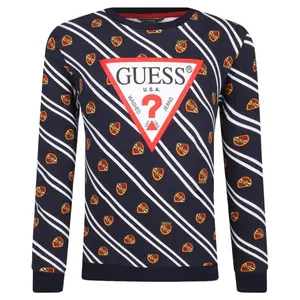 Толстовка обычного кроя Guess, синий