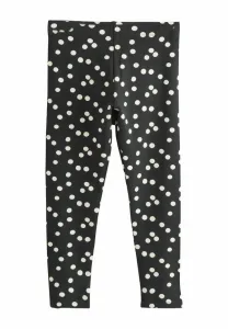 Леггинсы брюки Next, Black/White Spot