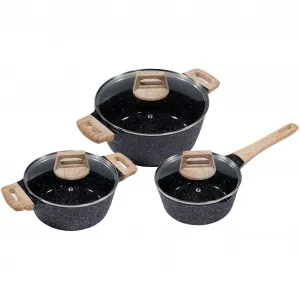 Набор кастрюль King Essential с крышками