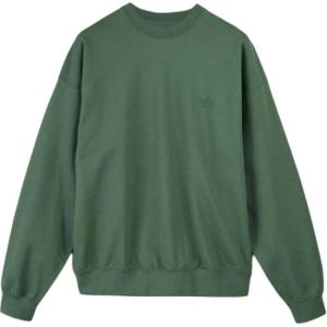 Толстовка Y 3 с вышитым логотипом и круглым вырезом Y-3, зеленый