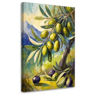 Картина арт-принт KUNSTLOFT Olive Grove Serenity 2, зеленый