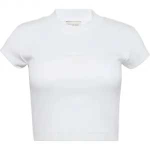 Футболка с коротким рукавом Calvin Klein Jeans Monogram Baby, белый